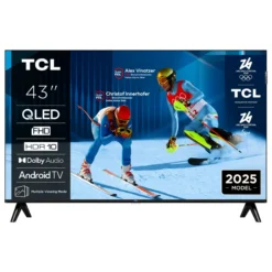 Televizor TCL 43S5K/QLED/43"/Full HD/60Hz/Android TV/crna